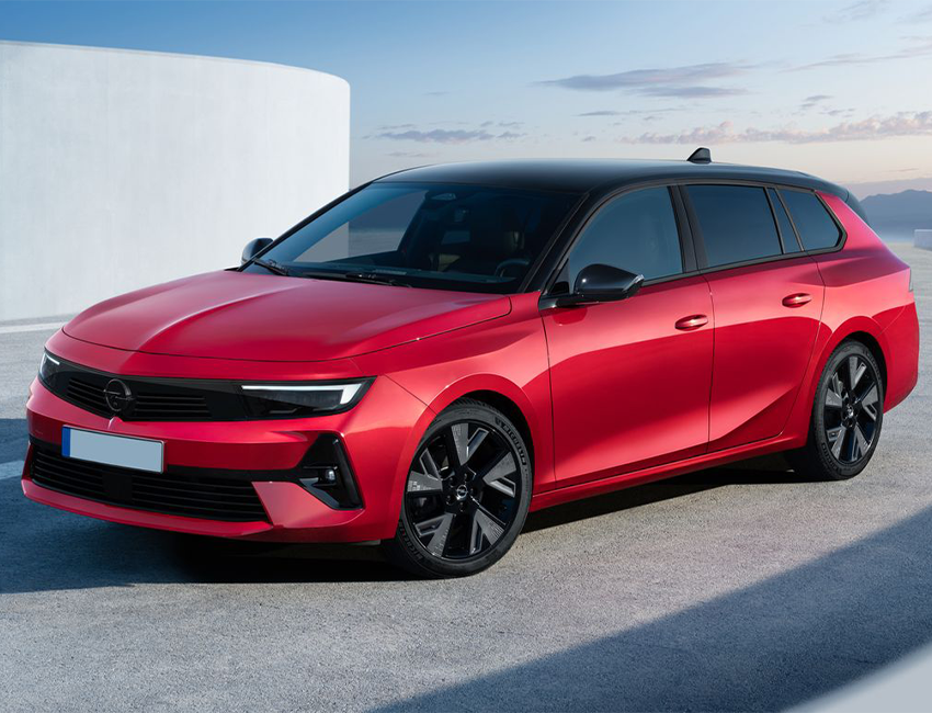 Habitacle spacieux de l’Opel Astra Sports Tourer avec sièges ergonomiques